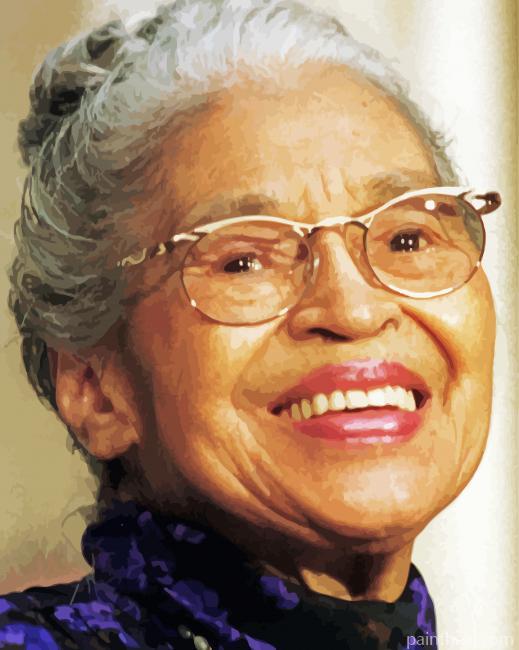 Old Rosa Parks Painting By Numbers Kits