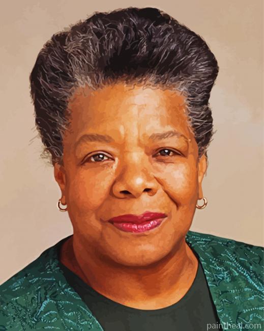 Maya Angelou Painting By Numbers Kits