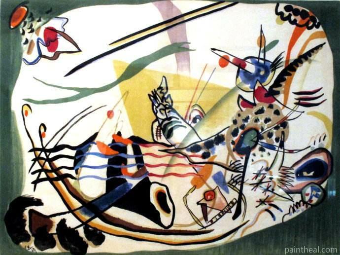 Wassily Kandinsky Abstract Art Painting By Numbers Kits