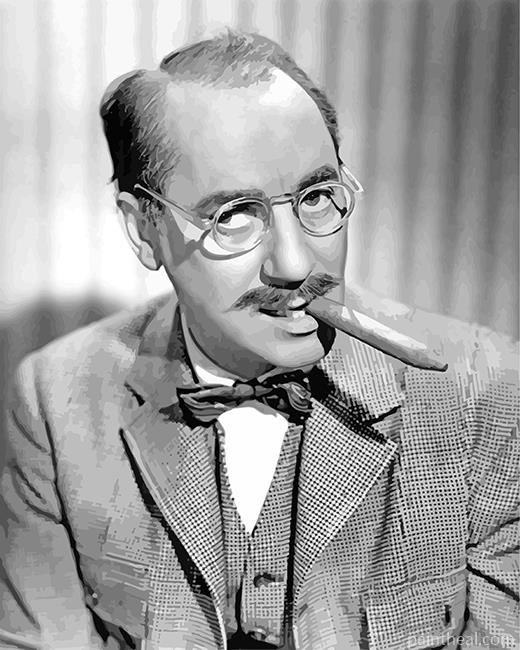 Groucho Marx Painting By Numbers Kits