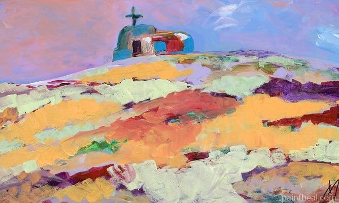 Lone Church Tracy Miller Painting By Numbers Kits