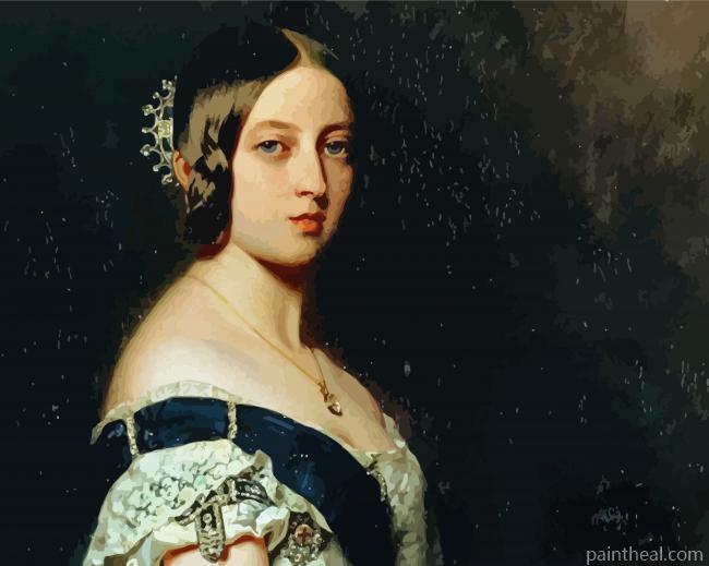 Queen Victoria Art Painting By Numbers Kits