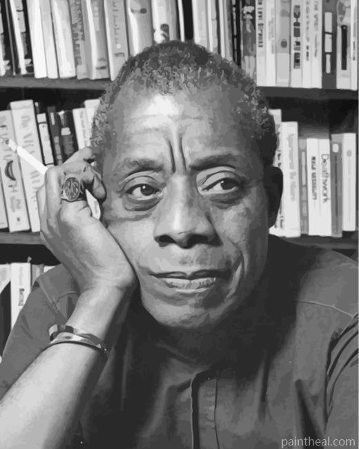 Cool James Baldwin Painting By Numbers Kits