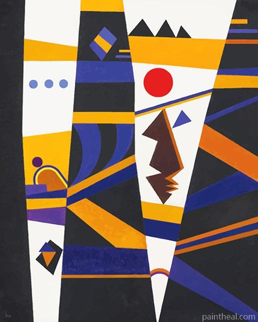 Wassily Kandinsky Binding Painting By Numbers Kits