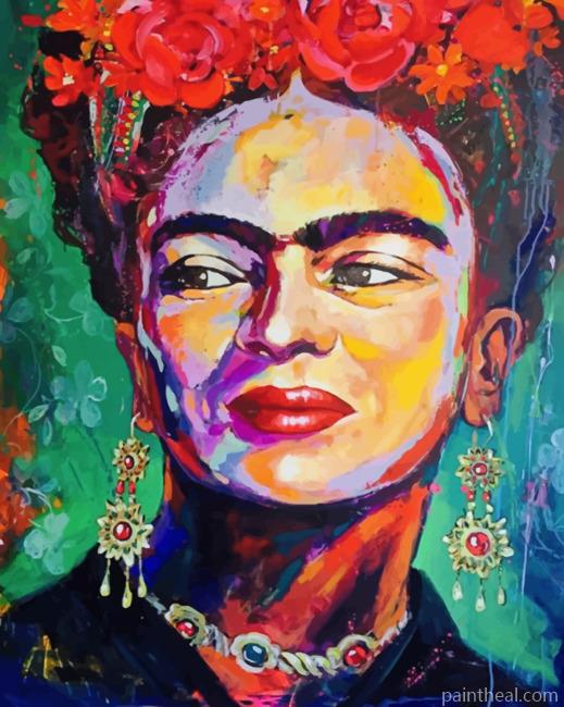 Abstract Frida Kahlo Painting By Numbers Kits