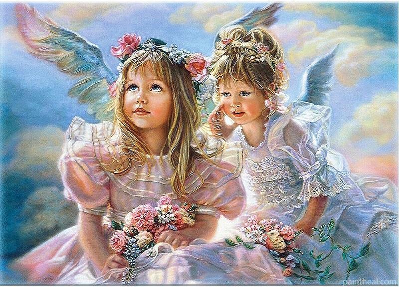 Angel Girls Painting By Numbers Kits