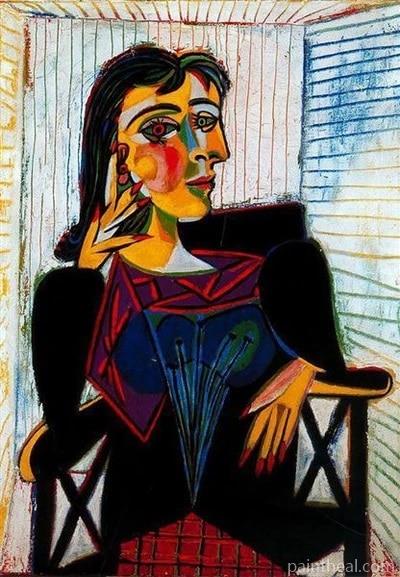 Portrait of Dora Maar Pablo Picasso Painting By Numbers Kits