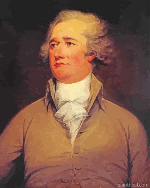 Vintage Alexander Hamilton Painting By Numbers Kits