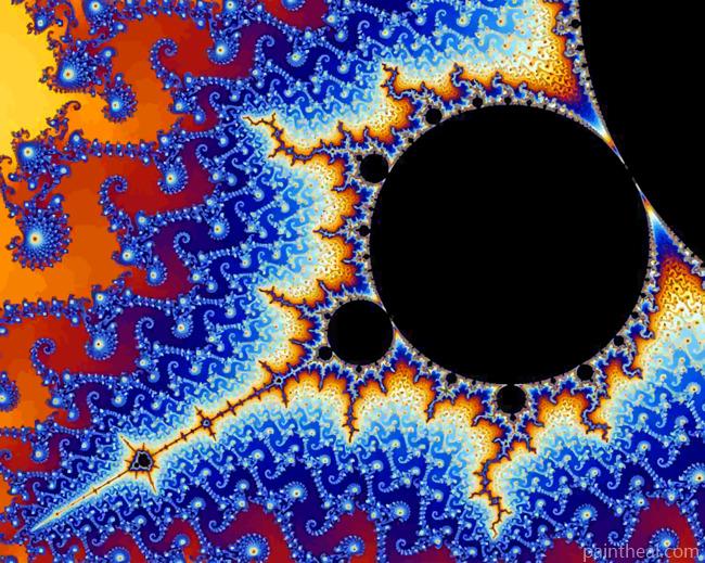 Fractal Chaos Painting By Numbers Kits