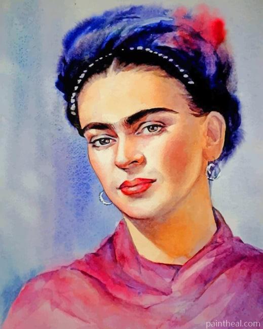 Frida Kahlo Portrait Painting By Numbers Kits