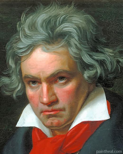 Beethoven Painting By Numbers Kits