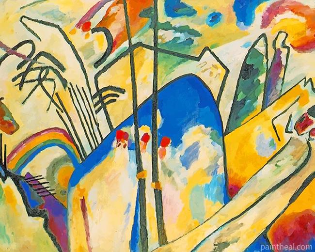 Wassily Kandinsky Composition IV Painting By Numbers Kits