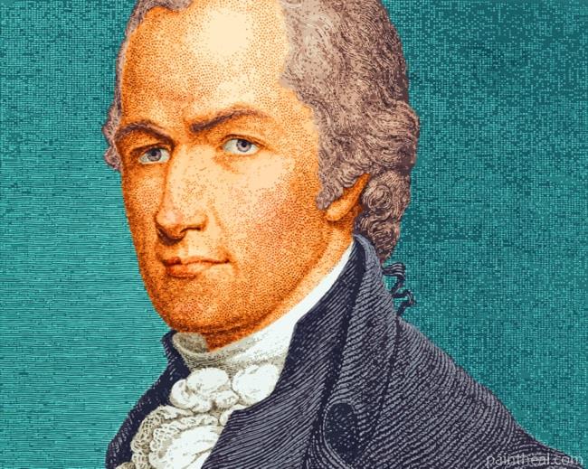 Alexander Hamilton Painting By Numbers Kits
