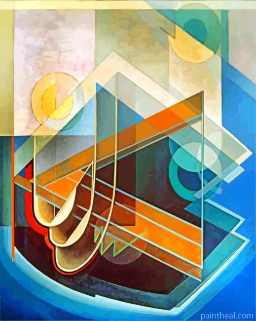 Abtraction No 7 By Lawren Painting By Numbers Kits