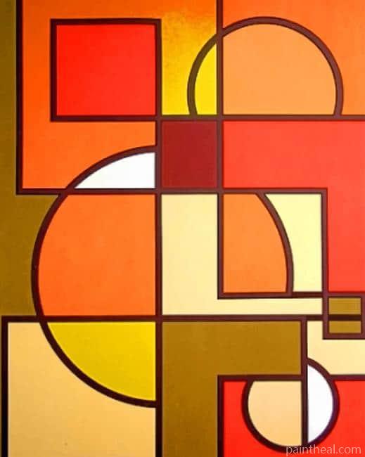 Radice Abstract Art Painting By Numbers Kits