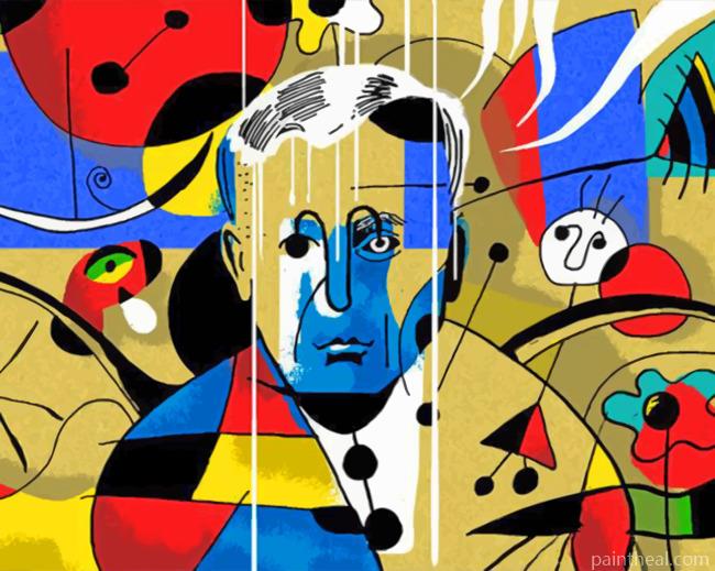 Aesthetic Joan Miro Painting By Numbers Kits