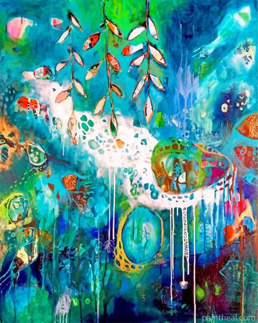Abstract Expressionism Painting By Numbers Kits