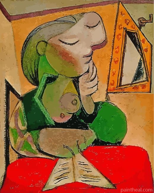 Woman Portrait Pablo Picasso Painting By Numbers Kits