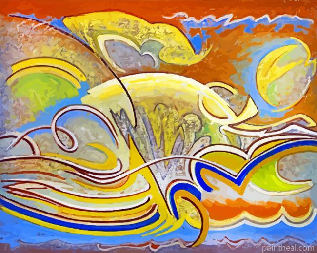 Abtraction 30 By Lawren Painting By Numbers Kits