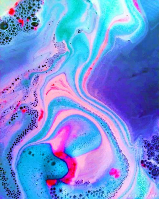 Colorful Bath Bombs Painting By Numbers Kits