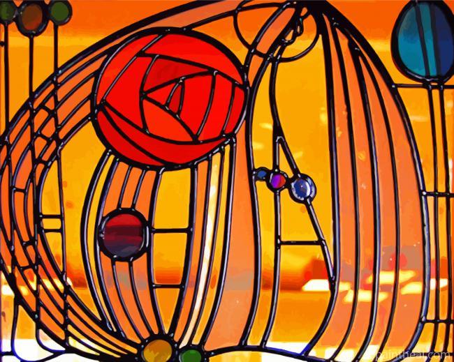 Charles Rennie Mackintosh Art Painting By Numbers Kits