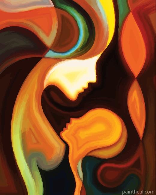 Mother And Child Painting By Numbers Kits