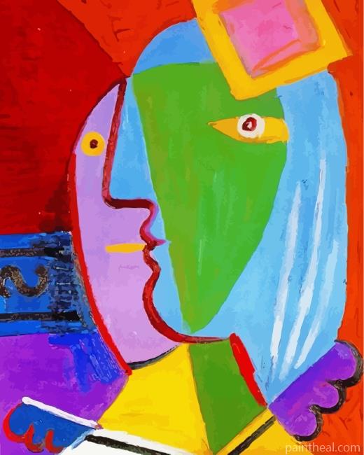 Woman With Cap Pablo Picasso Painting By Numbers Kits