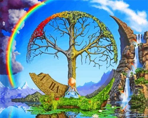 Tree Of Life Painting By Numbers Kits