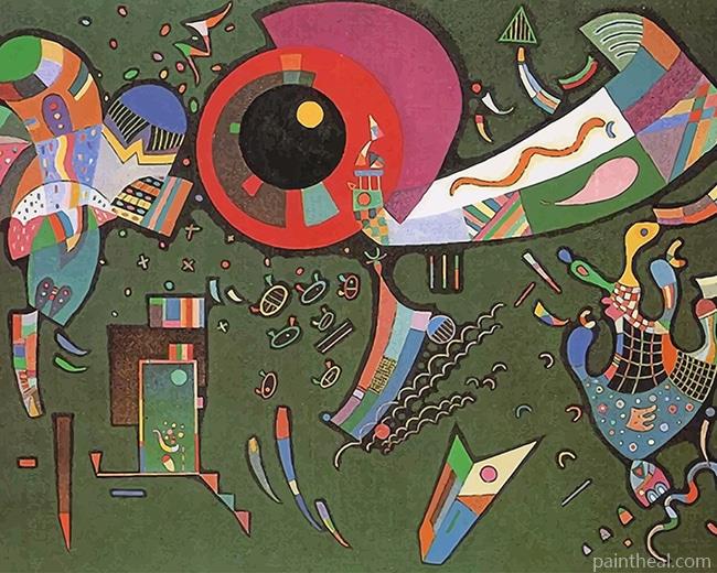 Wassily Kandinsky Around The Circle Painting By Numbers Kits