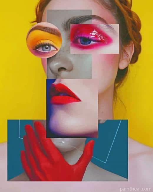 Collage Art Painting By Numbers Kits