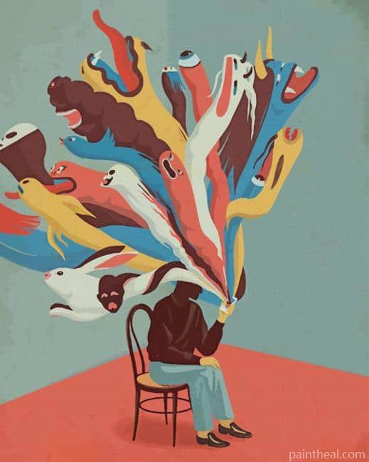 Emiliano Ponzi Illustration Painting By Numbers Kits