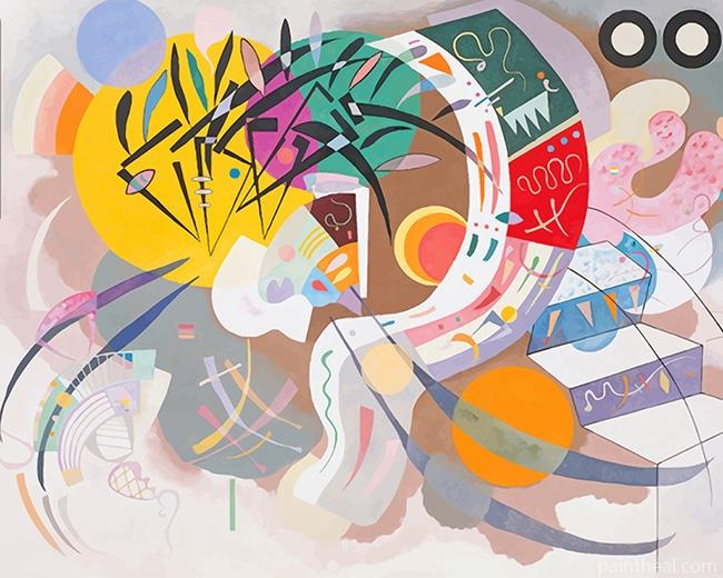 Wassily Kandinsky Dominant Curve Painting By Numbers Kits