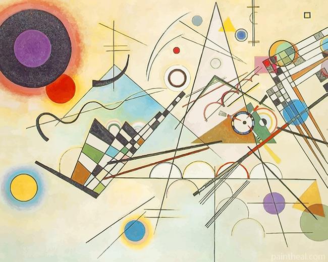 Wassily Kandinsky Composition VIII Painting By Numbers Kits
