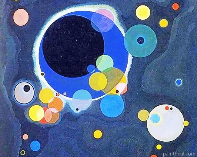 A Few Circles Art Painting By Numbers Kits
