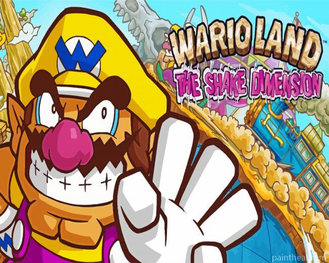 Wario Land The Shake Dimension Painting By Numbers Kits