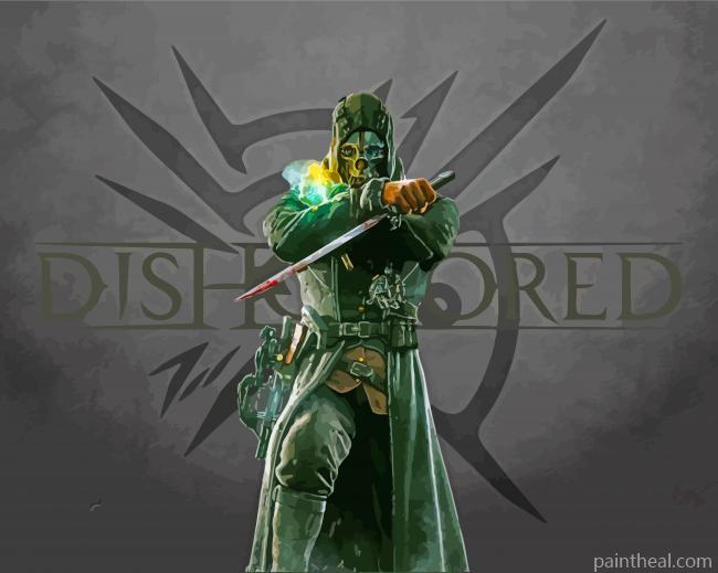 The Game Dishonored Poster Painting By Numbers Kits
