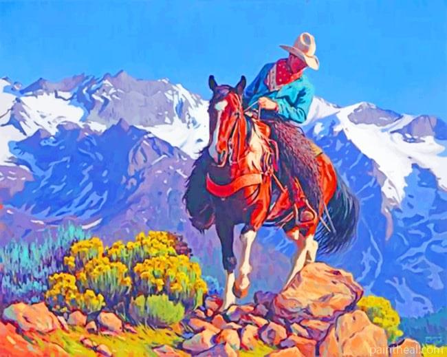 Cowboy -Western Painting By Numbers Kits