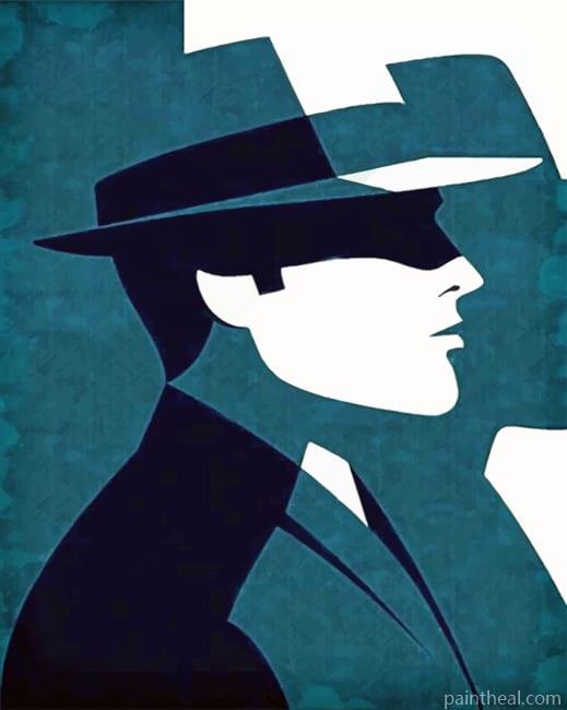 Classy Man Illustration NEW Painting By Numbers Kits