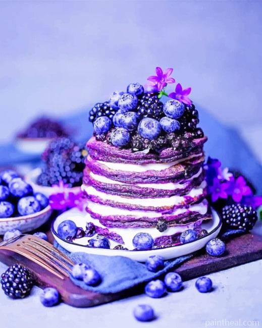 Purple Pancakes NEW Painting By Numbers Kits