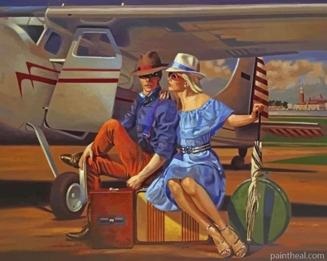 Traveler Couple NEW Painting By Numbers Kits