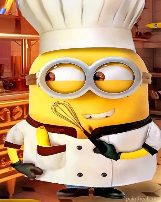 Chef Minion NEW Painting By Numbers Kits