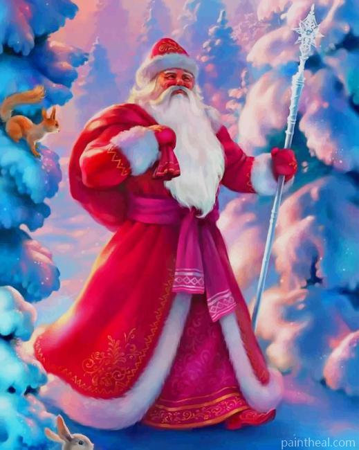 Santa Claus Christmas NEW Painting By Numbers Kits