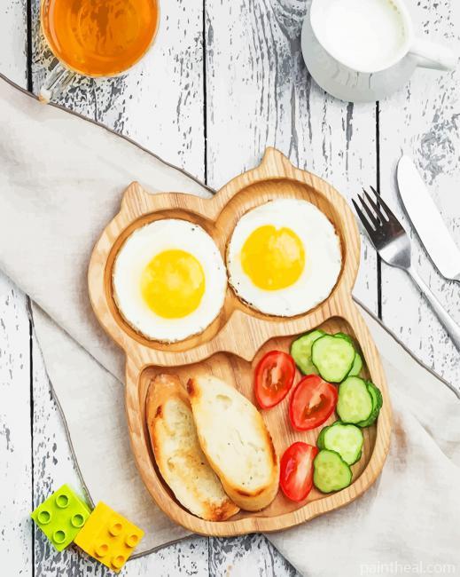 Healthy Food NEW Painting By Numbers Kits