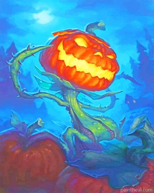 Evil Pumpkin NEW Painting By Numbers Kits