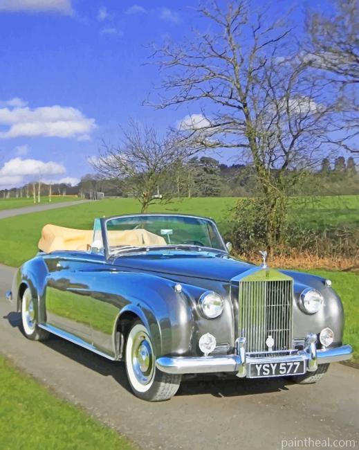 Classic Car NEW Painting By Numbers Kits