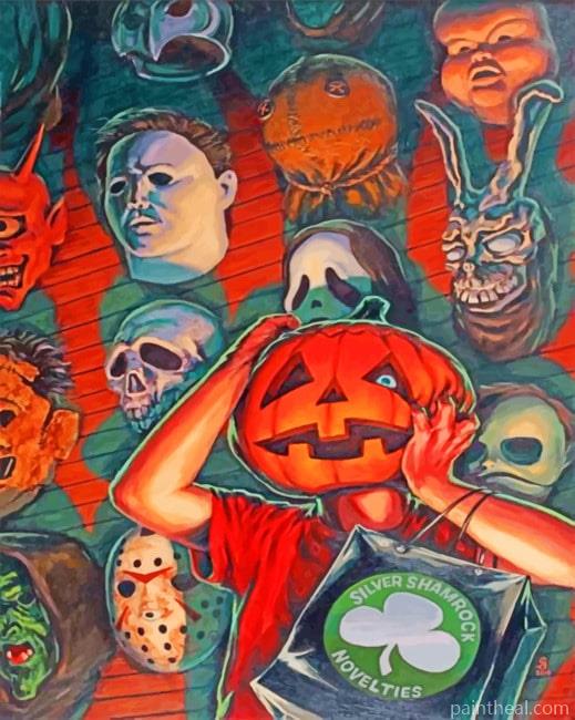 Halloween Kids NEW Painting By Numbers Kits