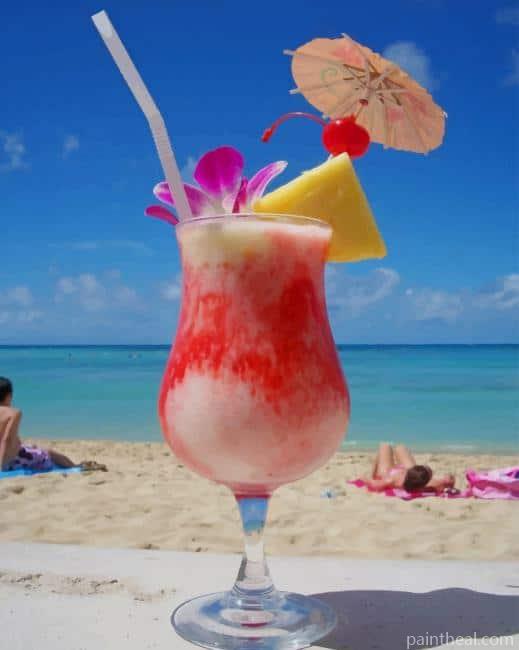 Lava Flow On The Beach NEW Painting By Numbers Kits