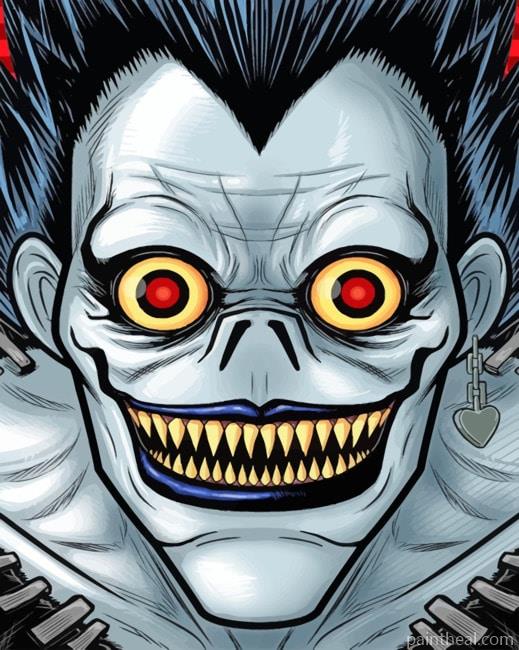 Ryuk Death Note Anime Painting By Numbers Kits