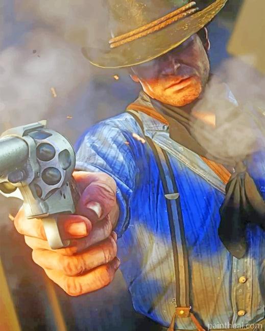 Cowboy Gunslinger NEW Painting By Numbers Kits