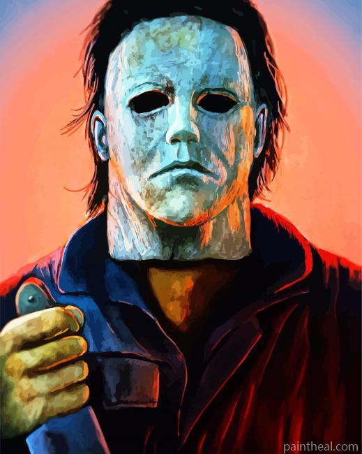 Halloween Kills Michael Myers Painting By Numbers Kits